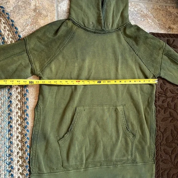 Free People Zoe Hoodie Hunter Green Size XS NWT - Picture 10 of 16